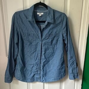 Croft & Barrow Light Blue Denim Shirt